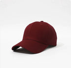 Simple Hard Top Solid Color Household Baseball Hat