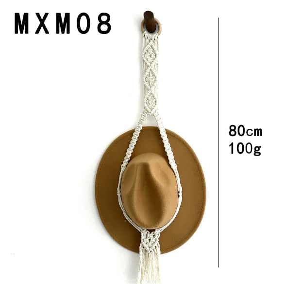 Hand-woven Nordic Style Multi-layer Hat Storage Rack