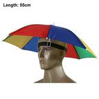 Sun Protection Hat with Adjustable Umbrella and Strap