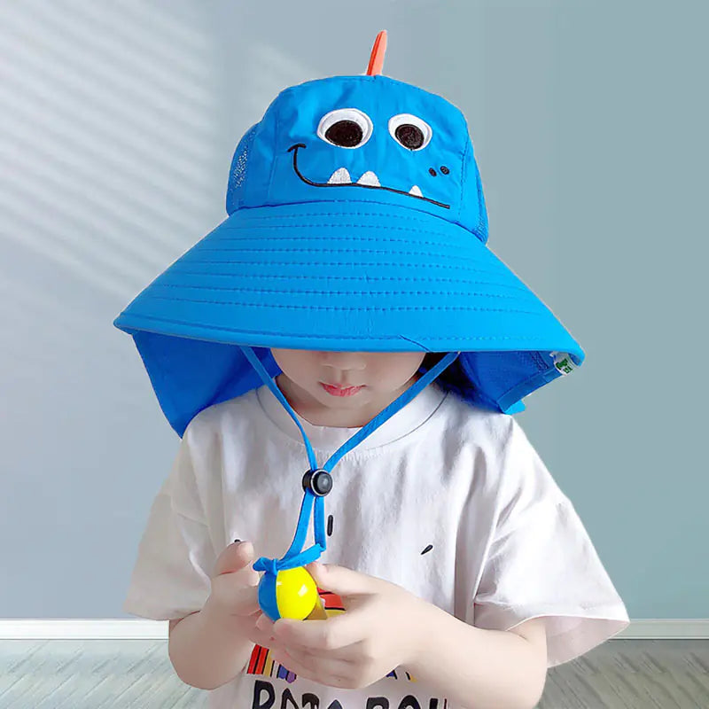 Summer UV Protection Fisherman Hat for Kids