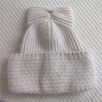 Cute Bowknot Rabbit Knitted Hat for Kids