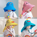 Summer UV Protection Fisherman Hat for Kids