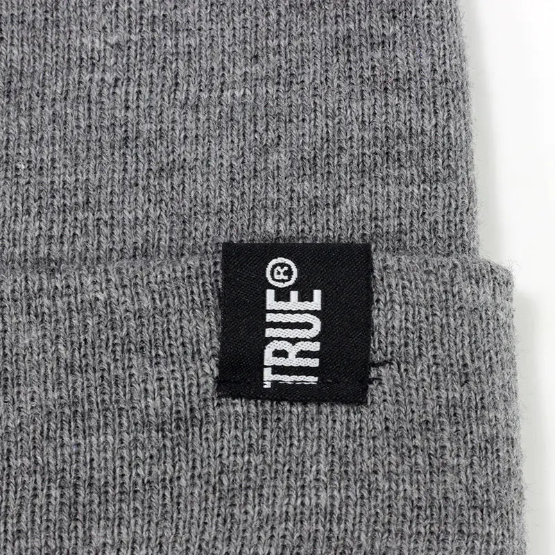 Knitted Ski Beanie with Appliqué Design