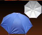 Sun Protection Hat with Adjustable Umbrella and Strap