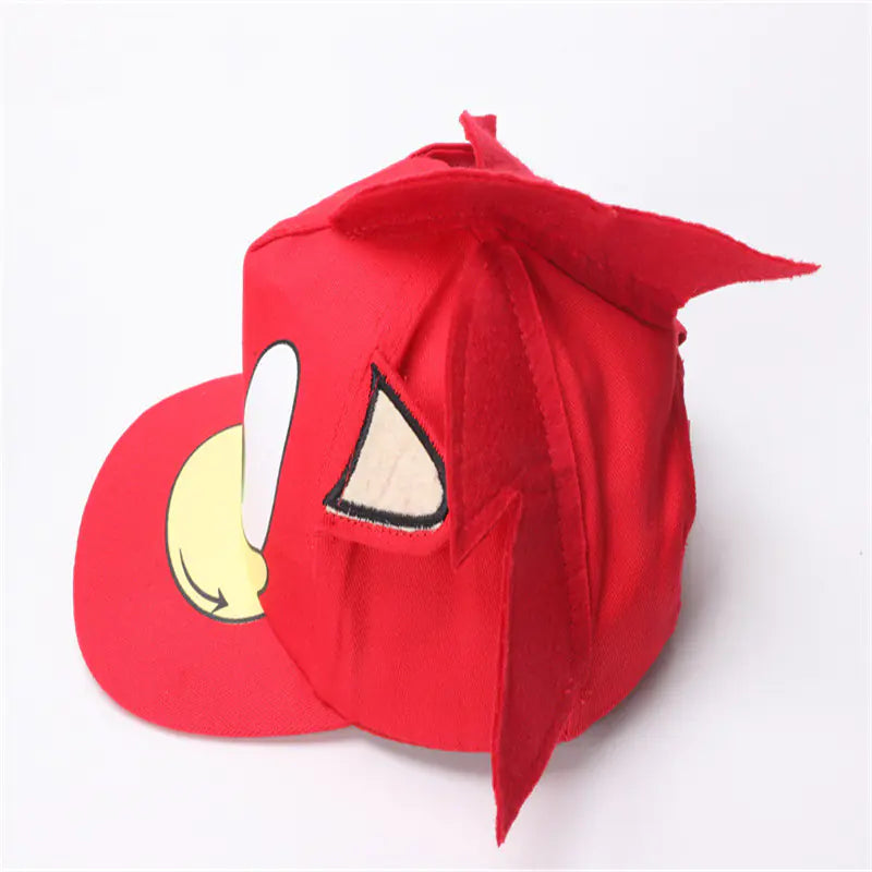Adjustable Cartoon Baseball Caps for Kids Summer Fashion