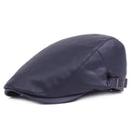Stylish Leather Forward Hat for Men