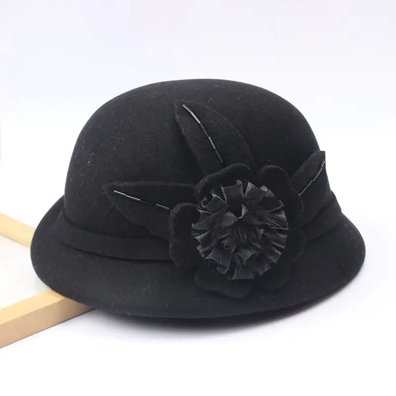 Fashionable Wool Ermine Hat