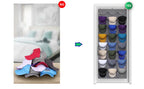 Hat Rack Organizer for Baseball Caps with 3 Hooks
