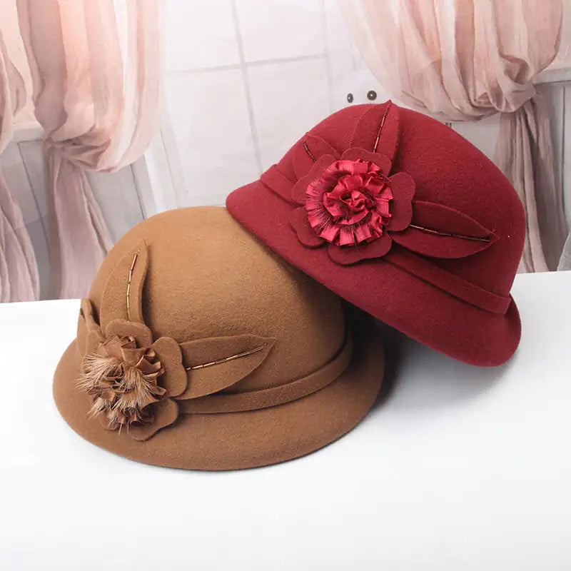 Fashionable Wool Ermine Hat