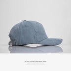 Distressed Baseball Cap - Solid Color Sun Hat