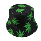Trendy Printed Maple Leaf Bucket Hat for Outdoors