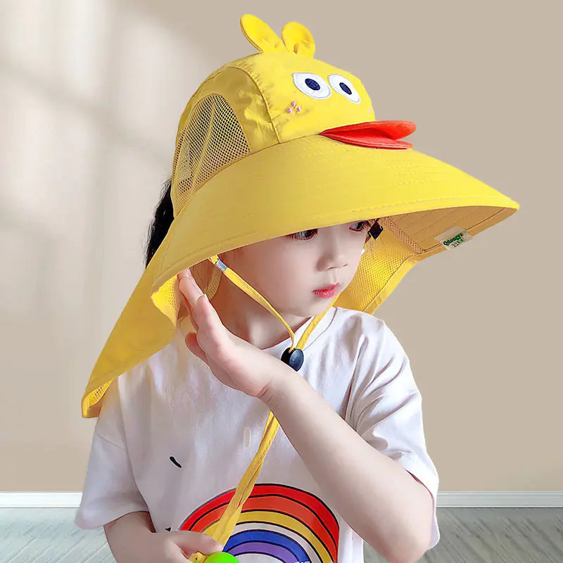 Summer UV Protection Fisherman Hat for Kids