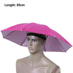 Sun Protection Hat with Adjustable Umbrella and Strap