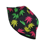 Trendy Printed Maple Leaf Bucket Hat for Outdoors