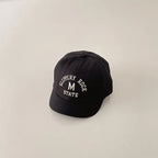 Kids Cotton Baseball Caps with Letter Pattern for Sun