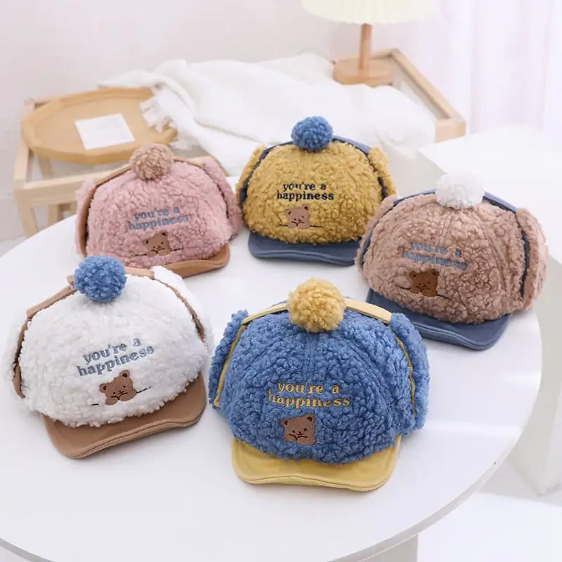 Cashmere Baseball Caps for Boys and Children
