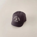 Kids Cotton Baseball Caps with Letter Pattern for Sun