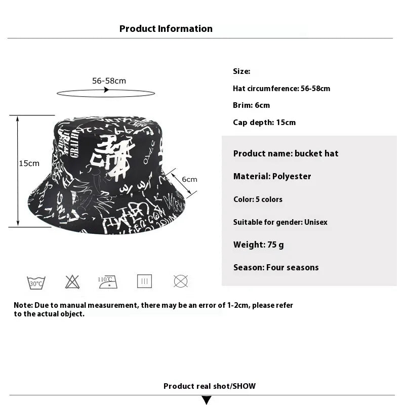 Outdoor Travel Fashion Bucket Sun Hat