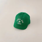 Kids Cotton Baseball Caps with Letter Pattern for Sun