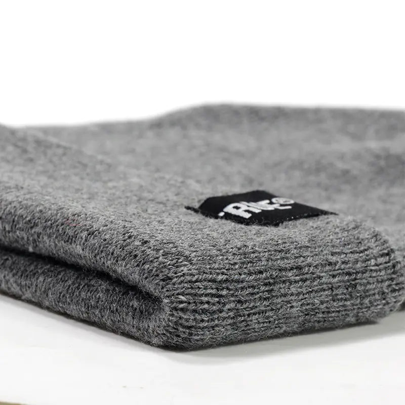 Knitted Ski Beanie with Appliqué Design