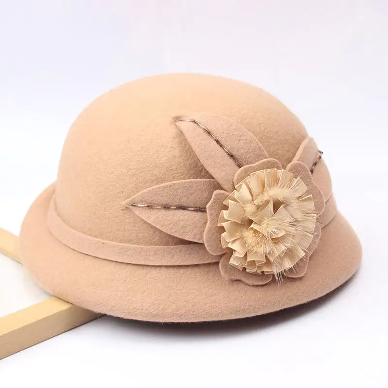 Fashionable Wool Ermine Hat