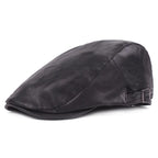 Stylish Leather Forward Hat for Men