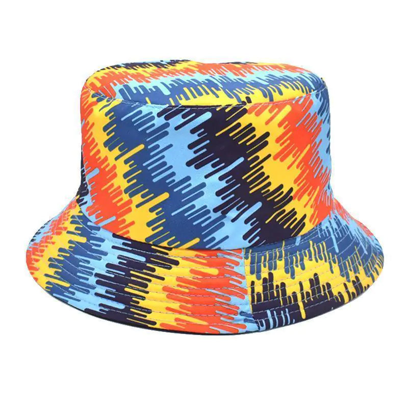 Reversible Heart Print Bucket Hat